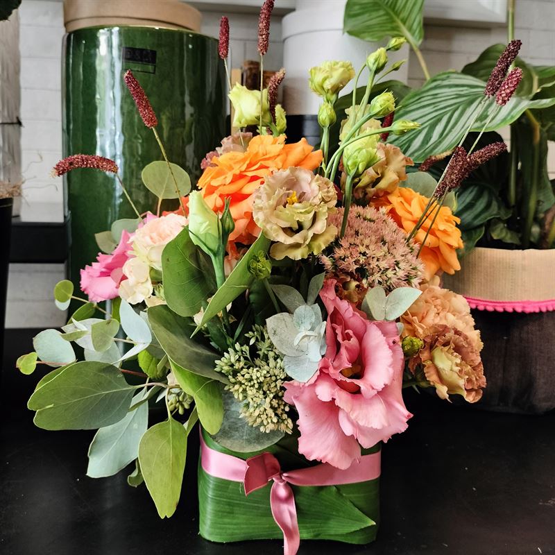 Sushi Flower: Vaso di Cera Personalizzato & Bouquet Fiori Stabilizzati e  Secchi